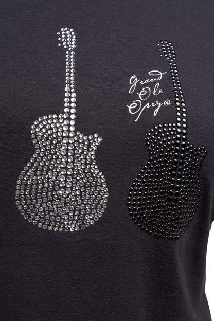 Opry Rhinestone Guitar Trio T-Shirt - S/S