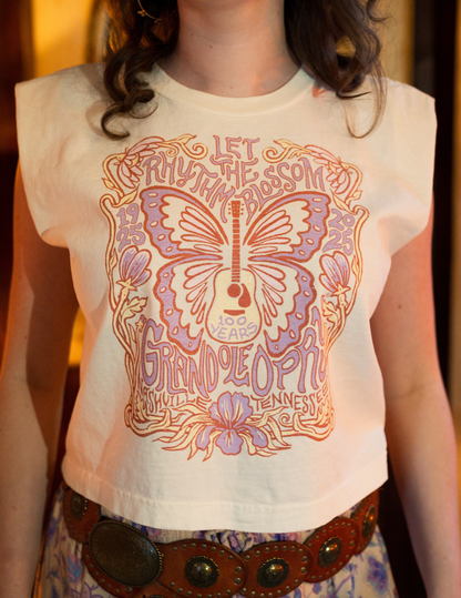 Opry Rhythm Blossom Muscle Tank - TANKS