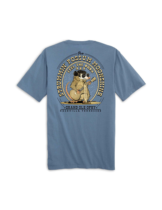 Opry Strummin’ Possum Moonshine T-Shirt - S/S