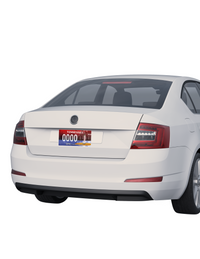Opry Themed License Plate
