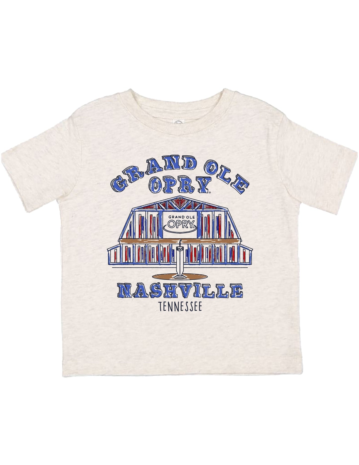 Opry Toddler Stage T-Shirt - NATURAL / 2T - KIDS APPAREL