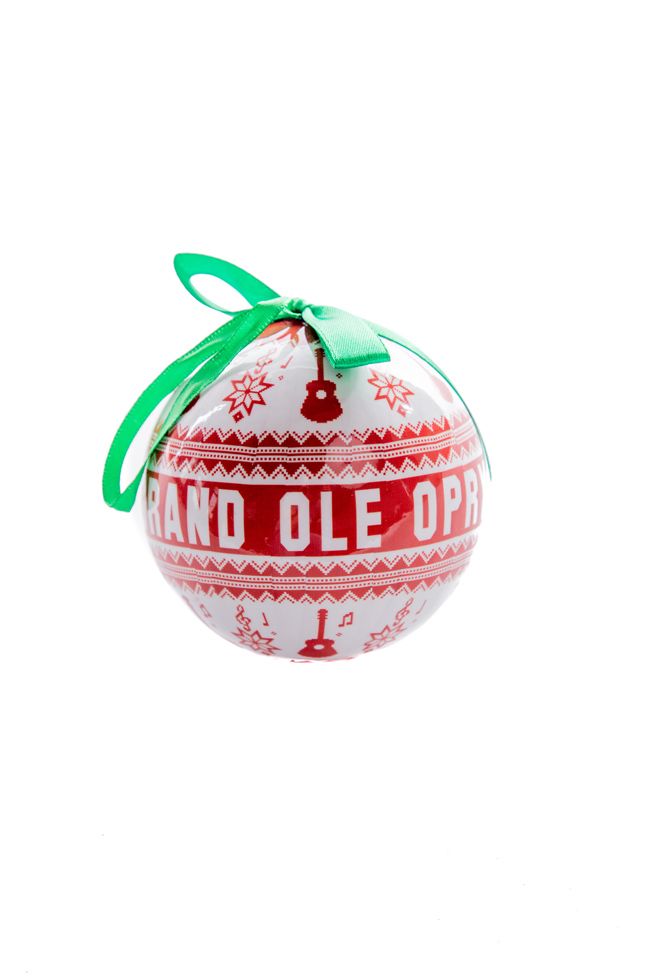 Opry Ugly Sweater Ball Ornament - ORNAMENTS