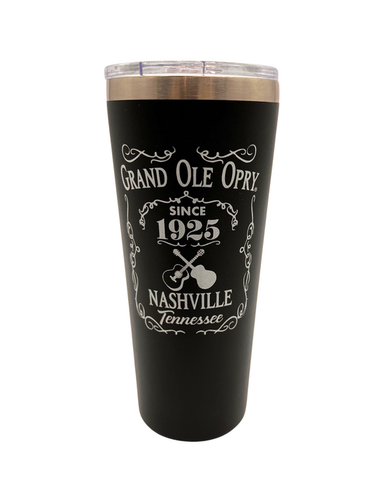 Opry Whiskey Label Tumbler - DRINKWARE
