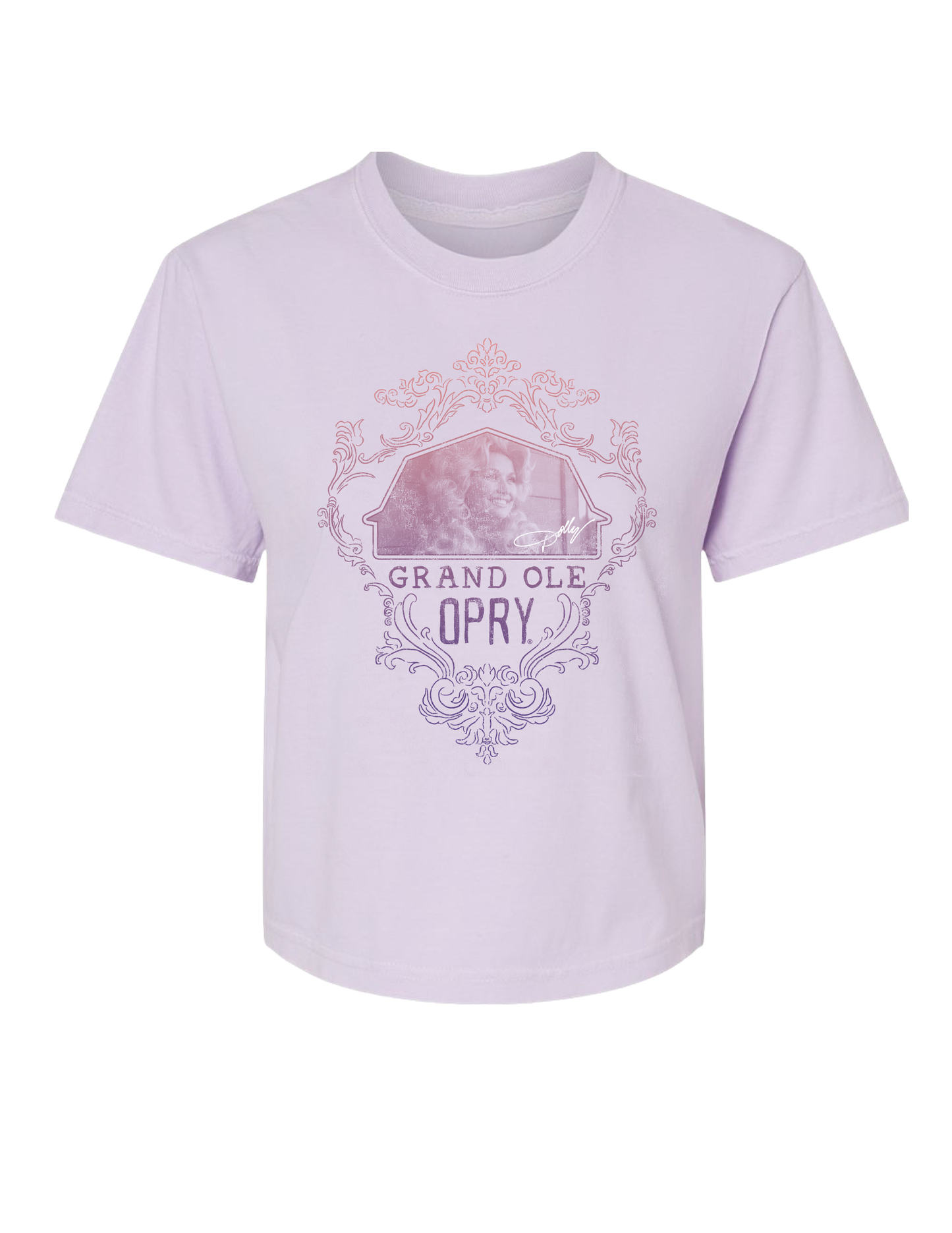 Opry x Dolly Parton Gradient Barn T-Shirt - CREWS