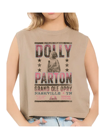 Opry x Dolly Parton Poster Muscle Tank - SLEEVELESS