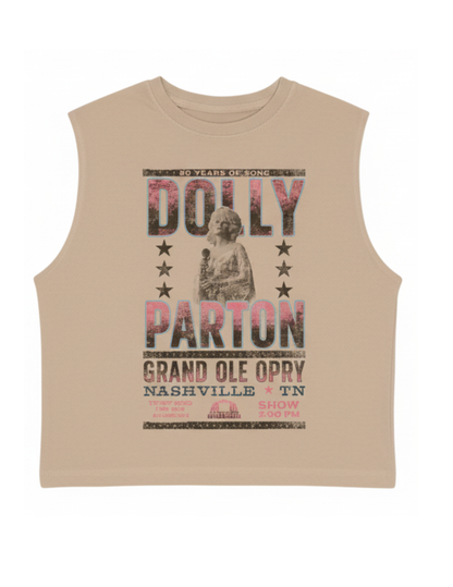Opry x Dolly Parton Poster Muscle Tank - SLEEVELESS