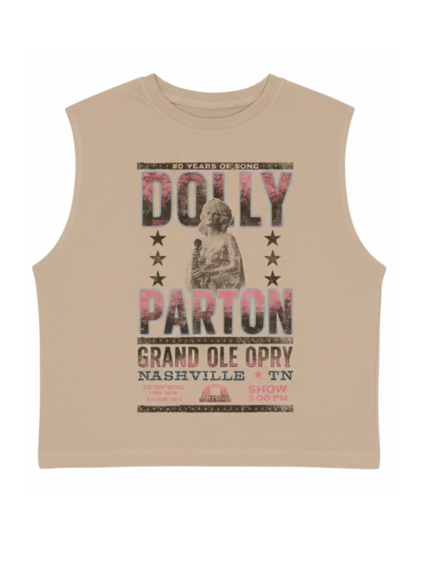 Opry x Dolly Parton Poster Muscle Tank - SLEEVELESS