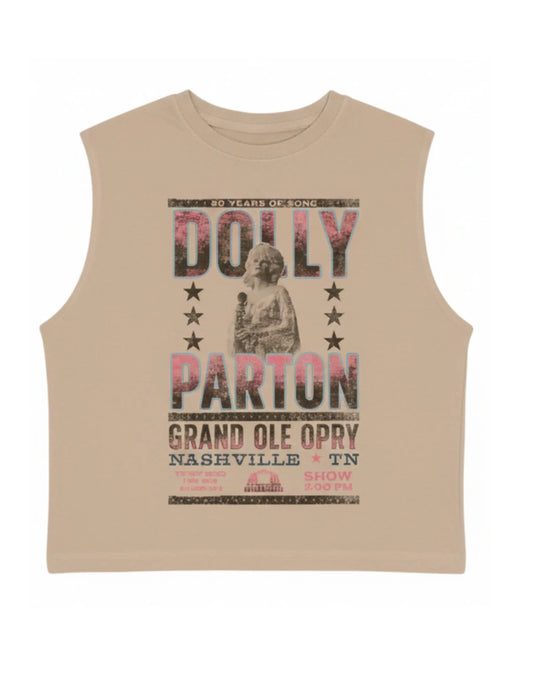 Opry x Dolly Parton Poster Muscle Tank - SLEEVELESS