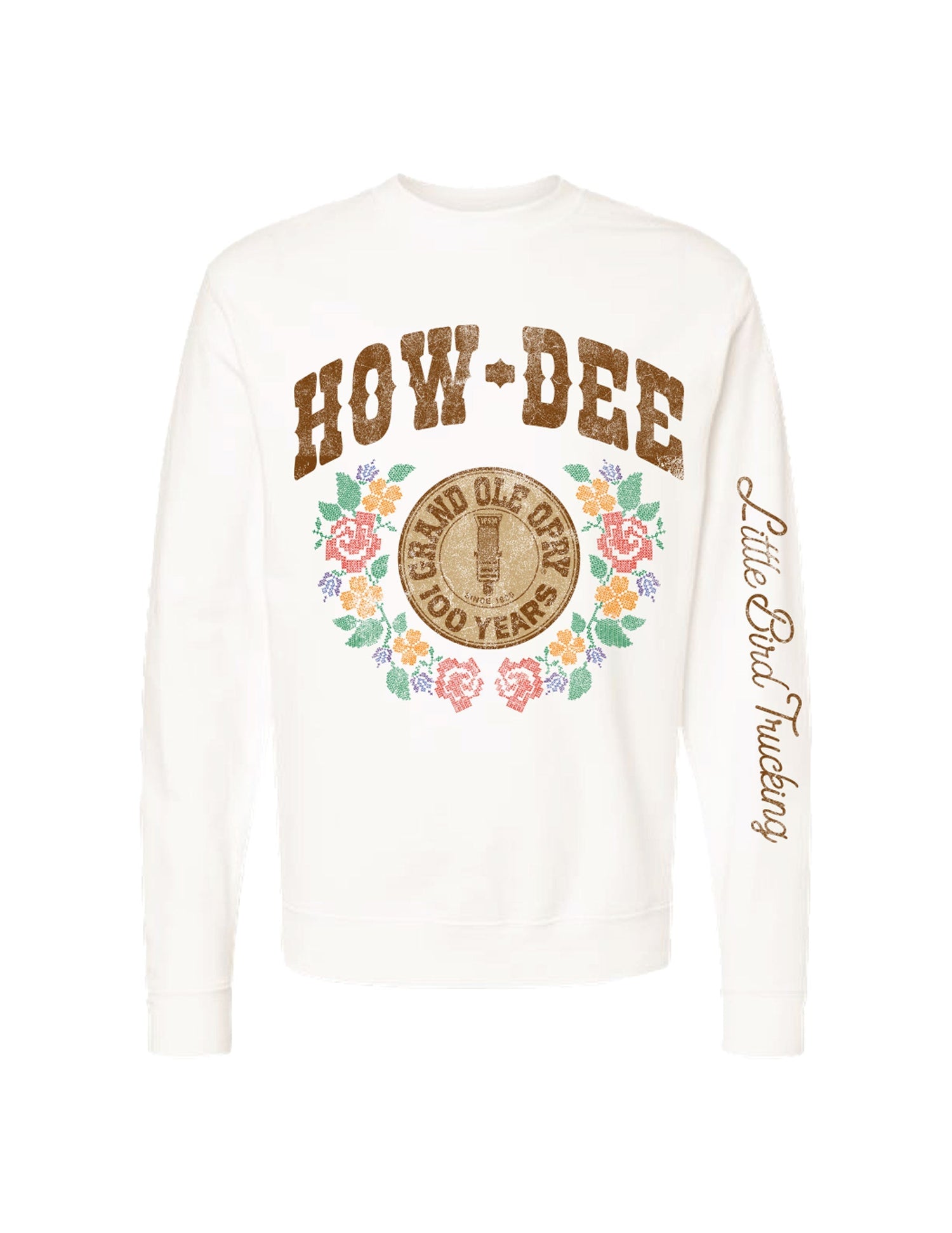 Opry x Little Bird Trucking How-Dee Fleece - CREW SWEATSHIRTS