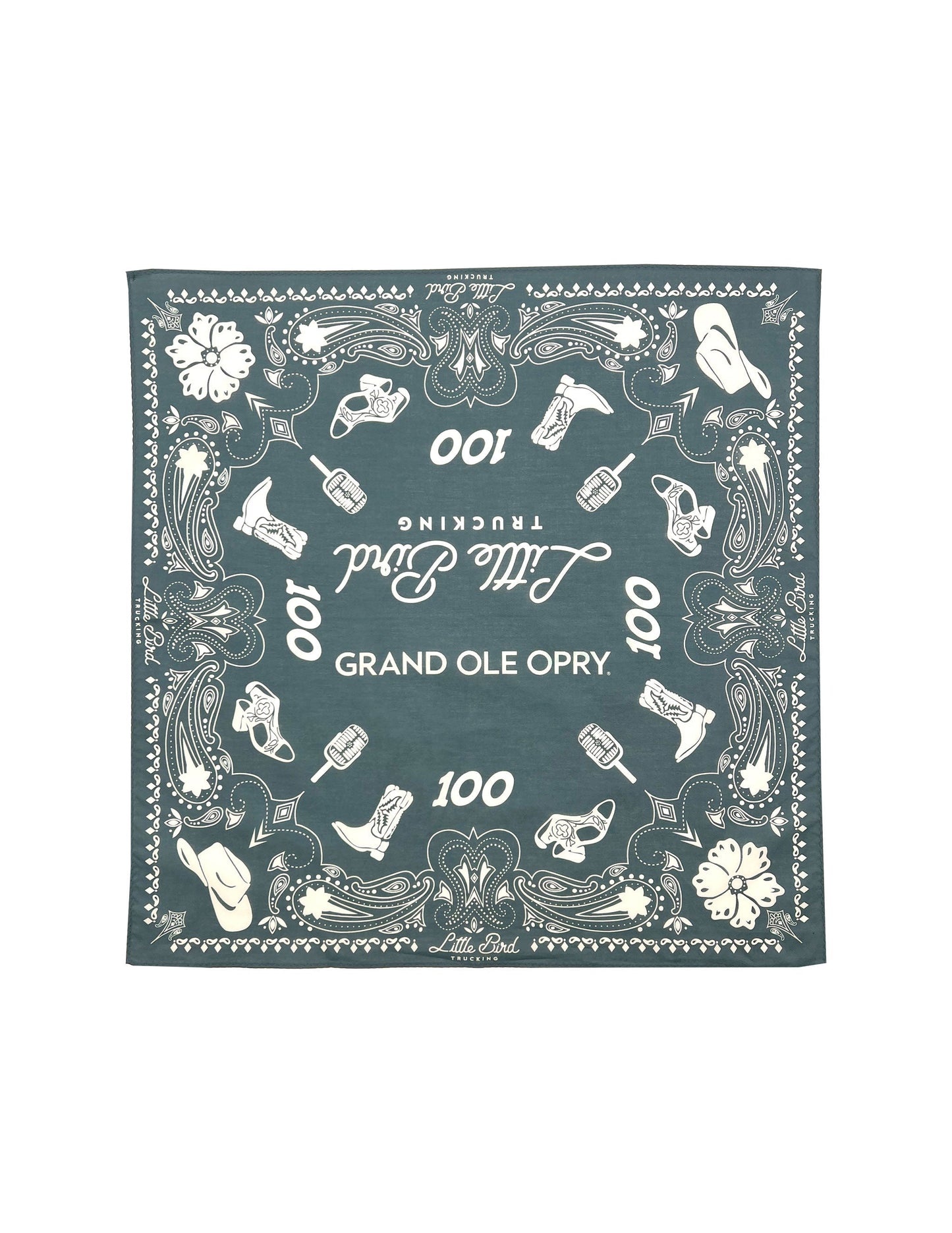 Opry 100 Kick Up Your Boots Bandana - BANDANA