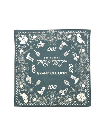 Opry 100 Kick Up Your Boots Bandana - BANDANA