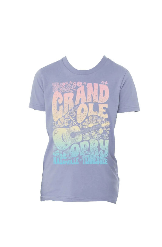 Opry Youth Gradient Guitar T-Shirt - KIDS APPAREL