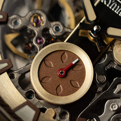 Original Grain Ryman Rugged Automatic 45mm Stage Wood Watch - WATCHES