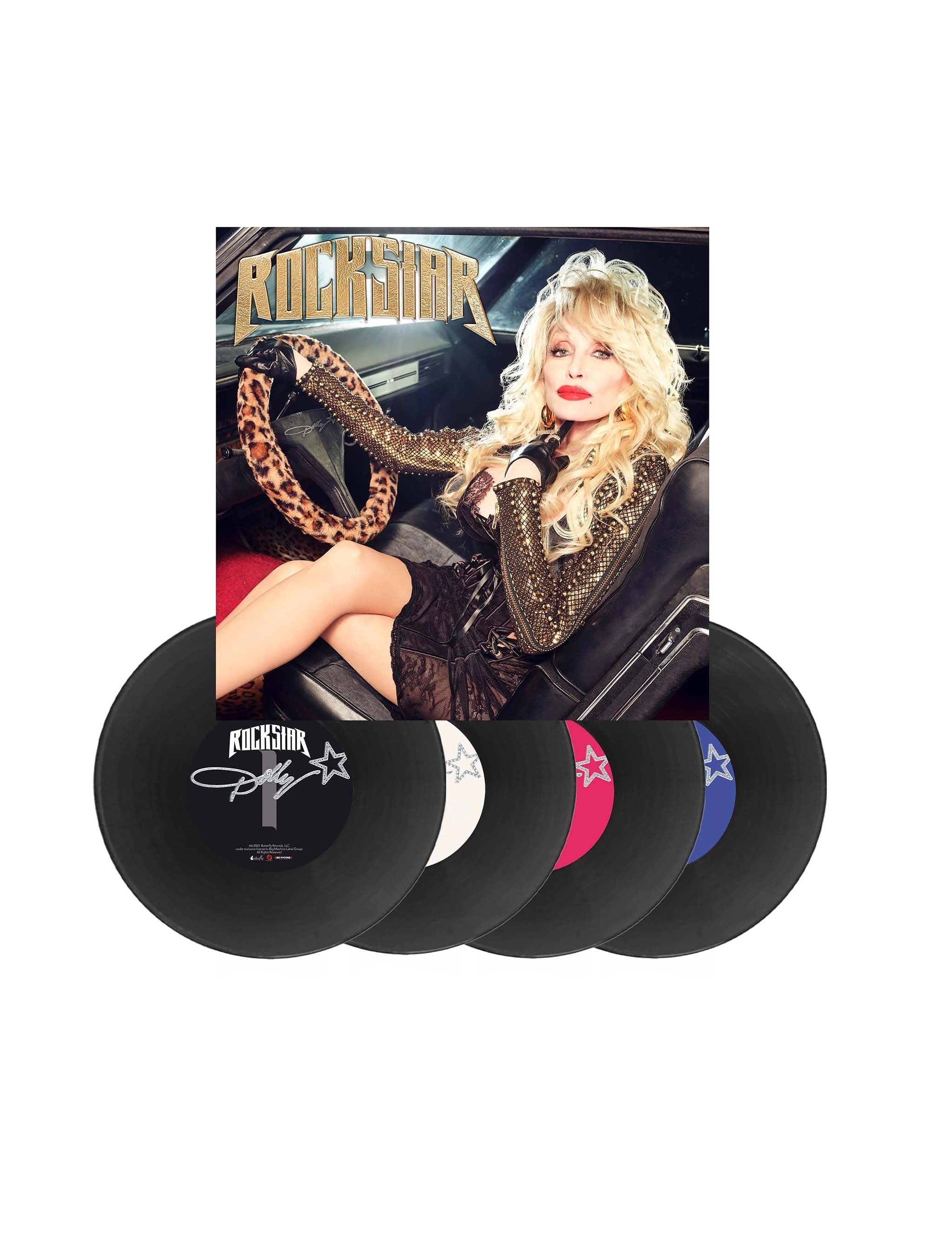 Dolly Parton: Rockstar 4-Disc Set (LP)
