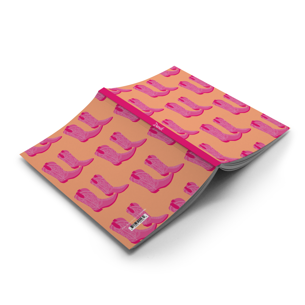 Pink Blush Boots Notebook - SOUVENIRS