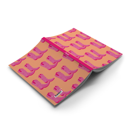 Pink Blush Boots Notebook - SOUVENIRS