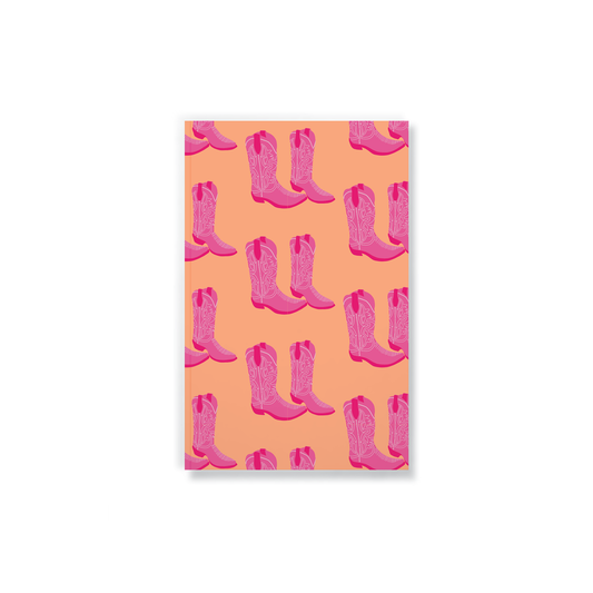 Pink Blush Boots Notebook - SOUVENIRS