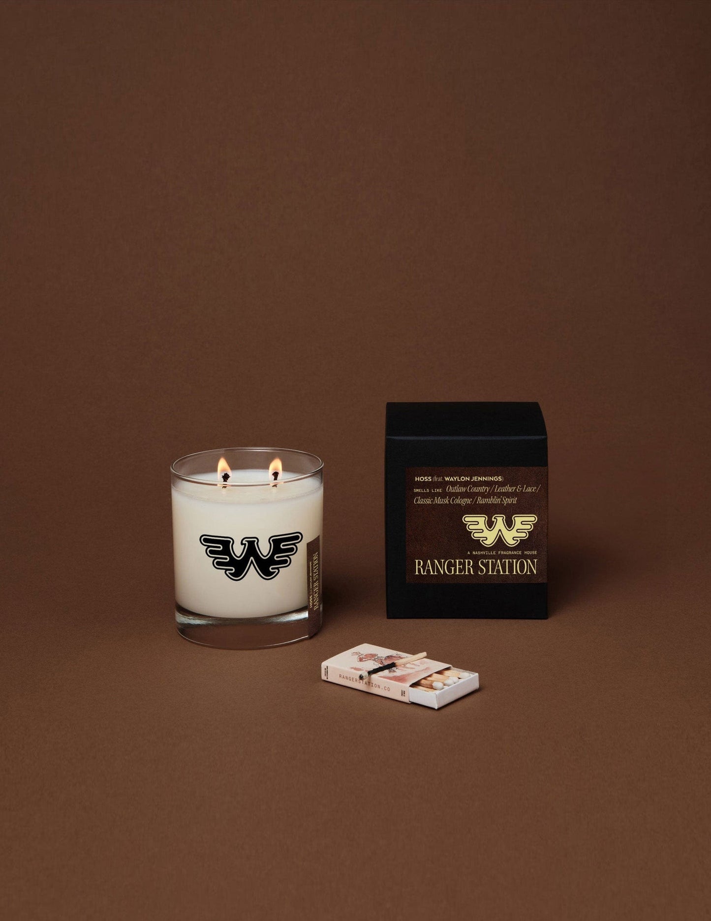 Hoss Waylong Jennings Candle CANDLES