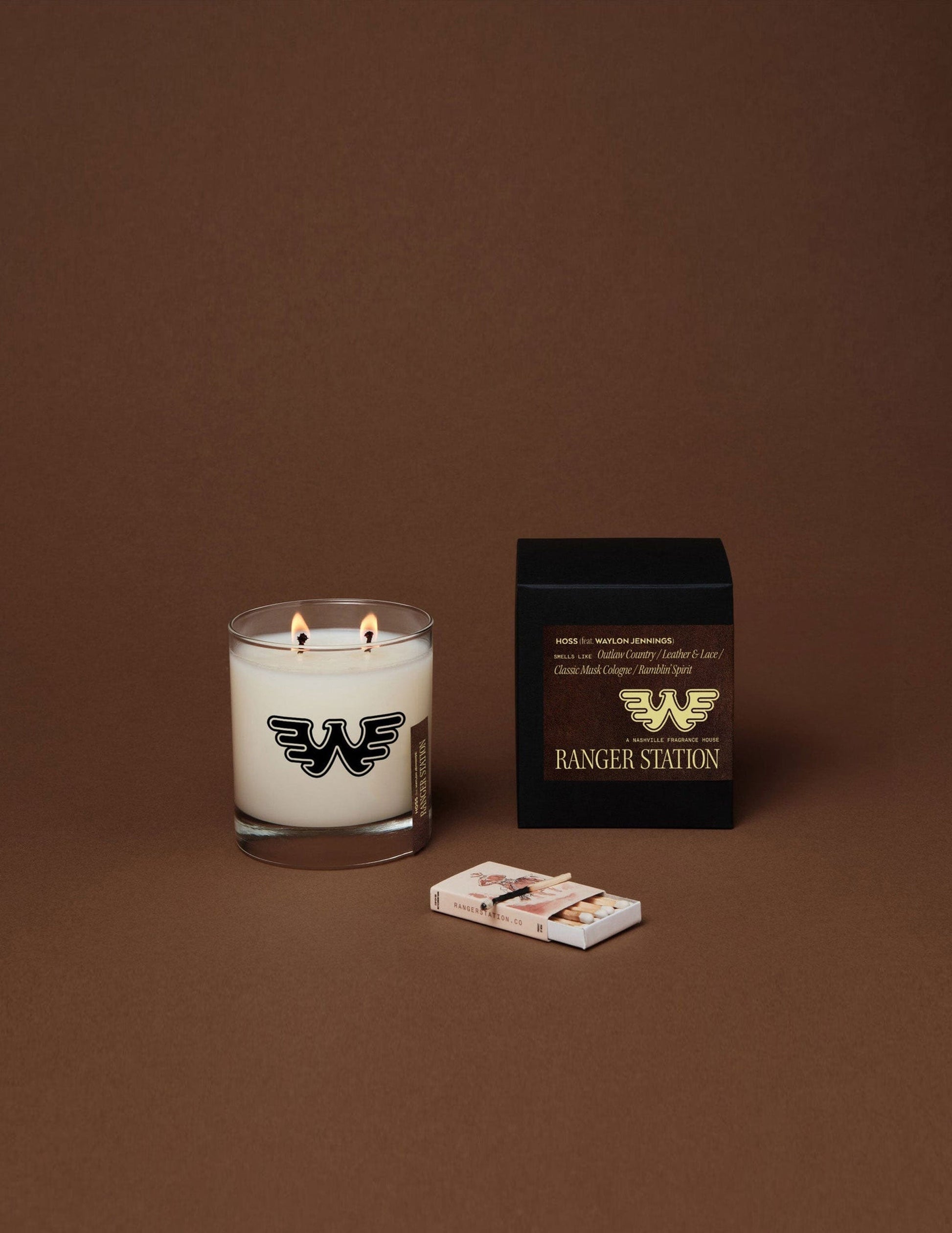 Hoss Waylong Jennings Candle CANDLES