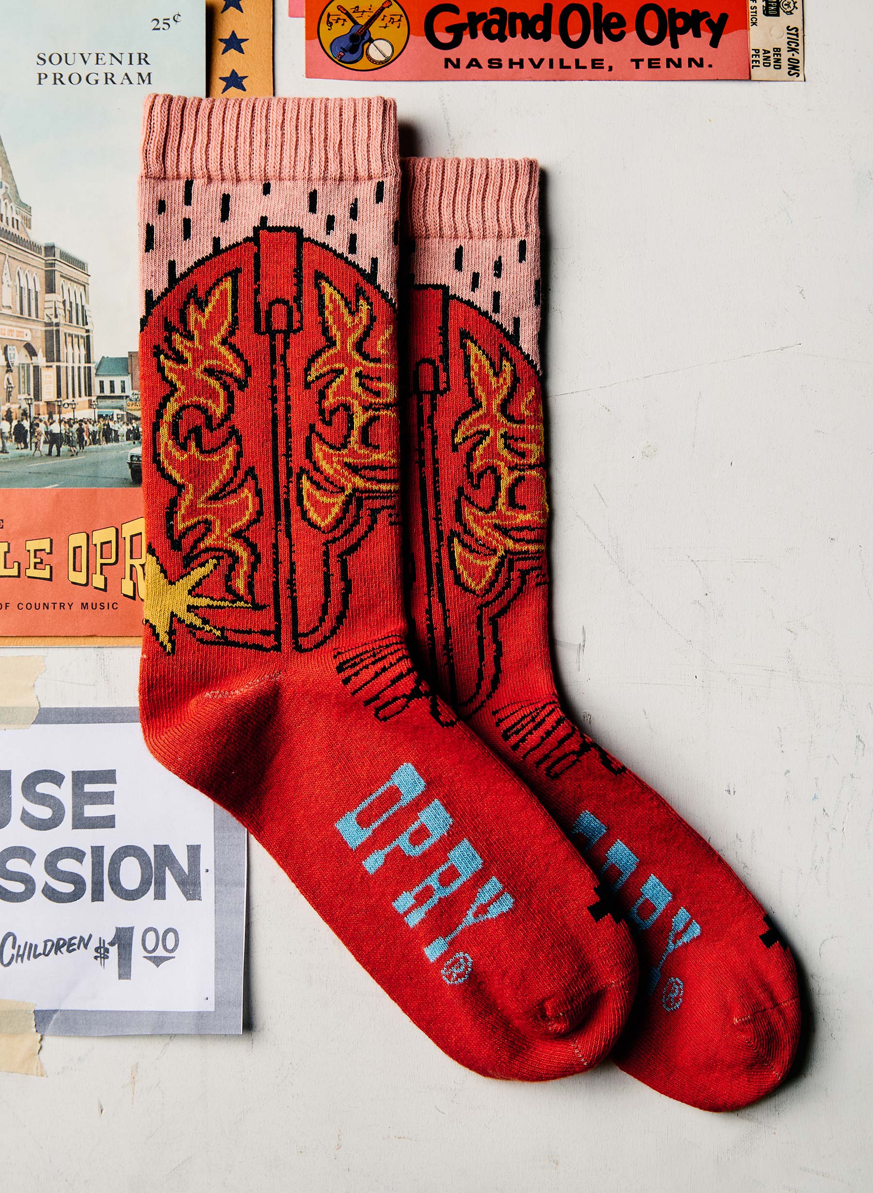 Opry Imogene + Willie Boot Socks