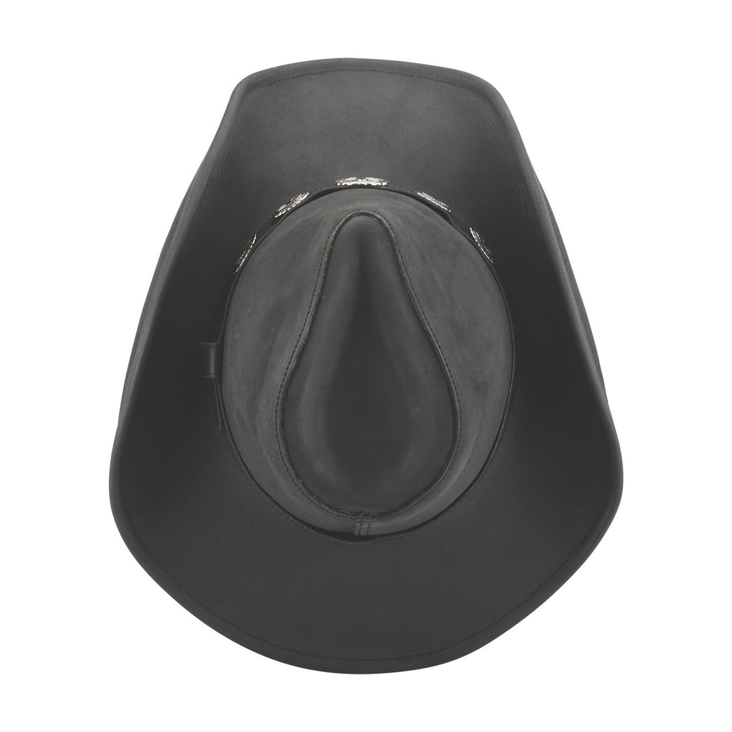 Right Now Leather Cowboy Hat - HATS