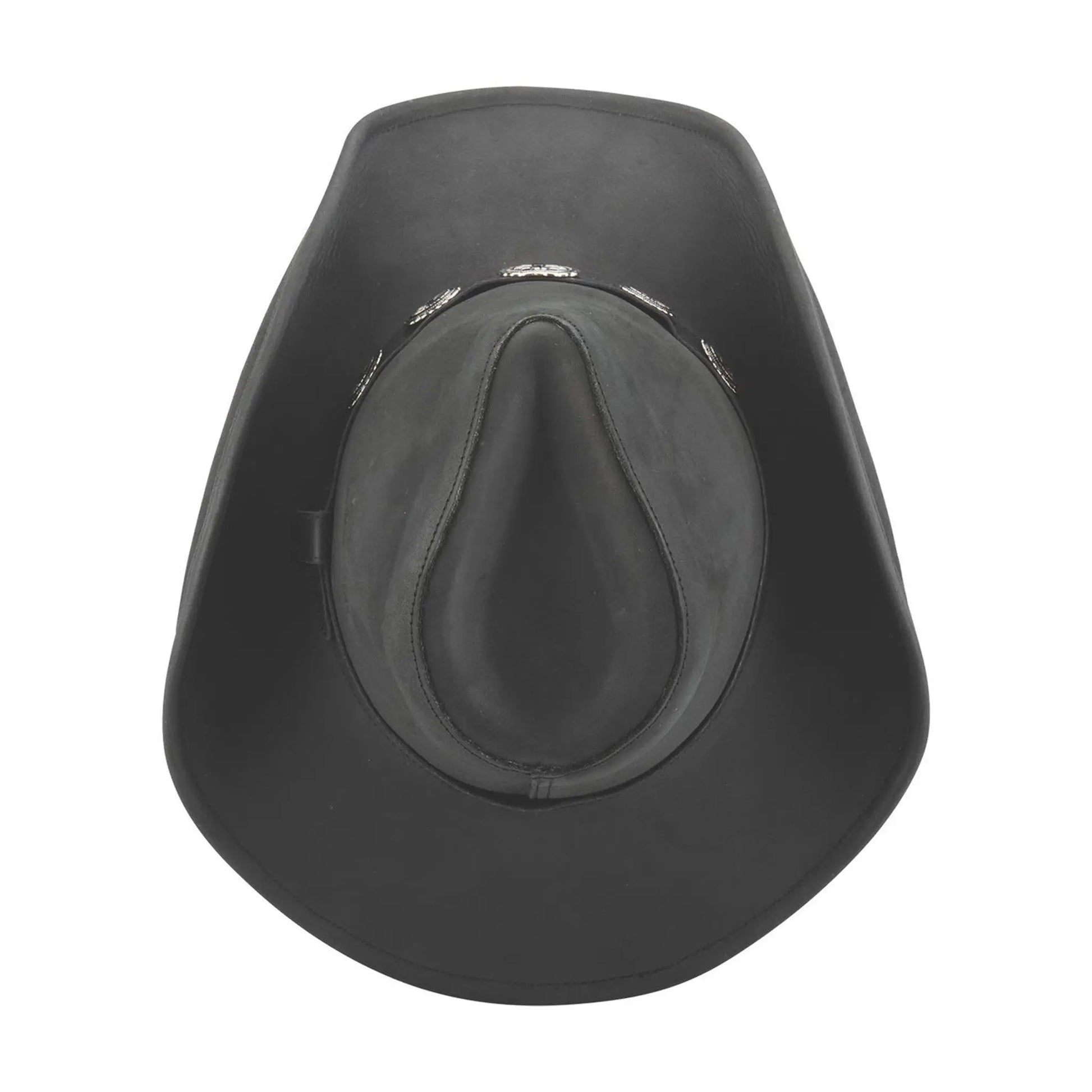 Right Now Leather Cowboy Hat - HATS