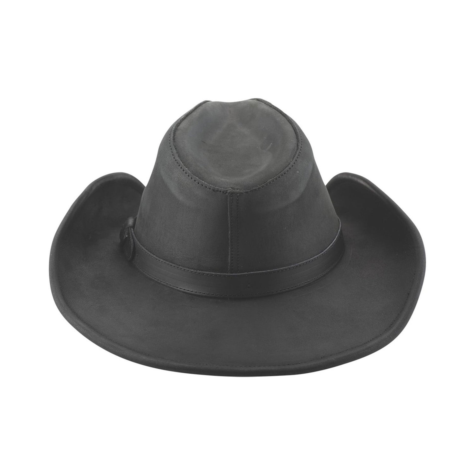Right Now Leather Cowboy Hat - HATS