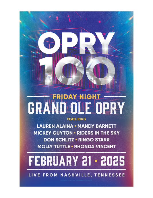 Ringo Starr Lineup Poster - February 21 2025 - POSTERS