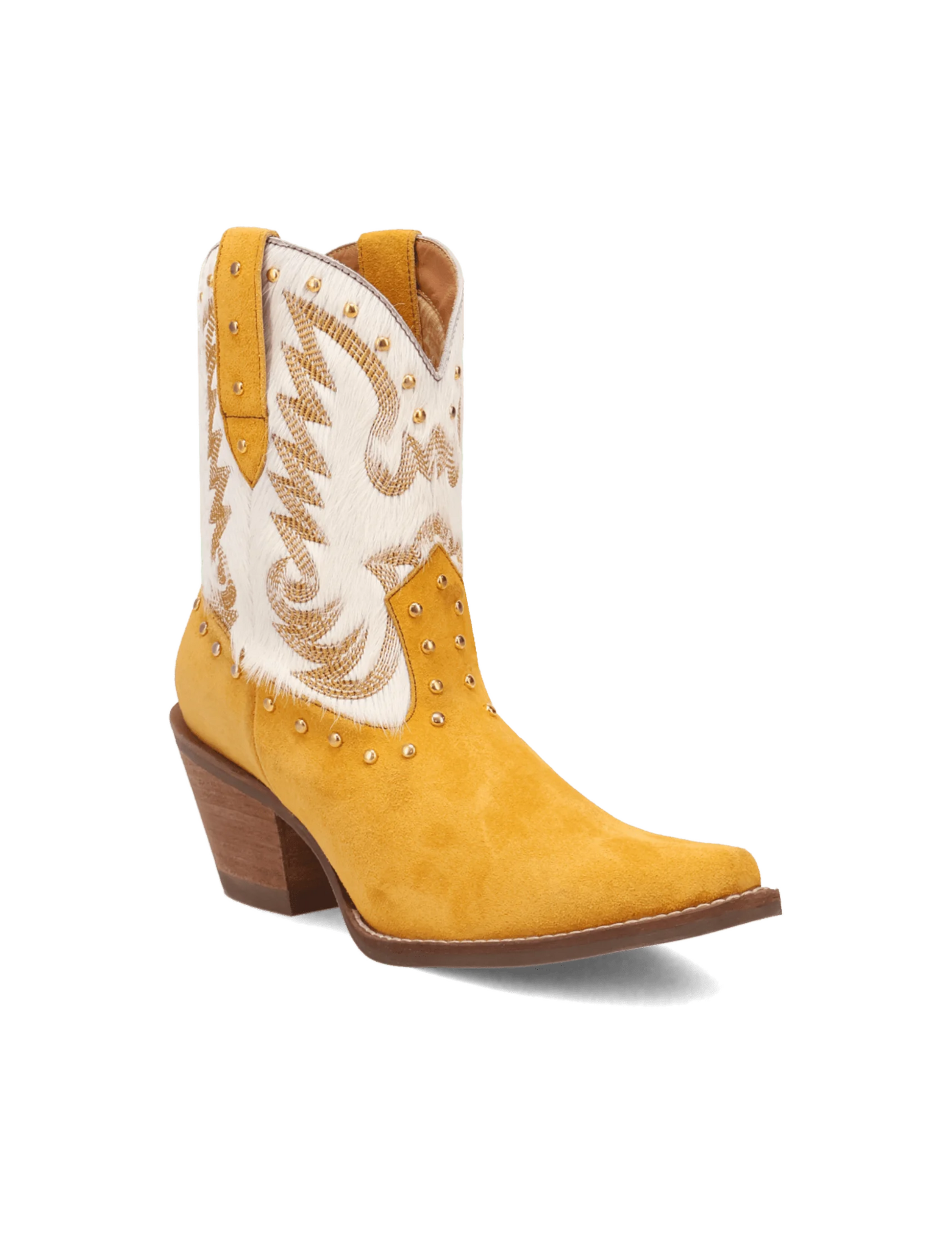Rodeo Queen Calf Dingo Leather Boot - BOOTS