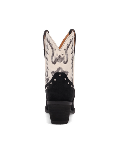 Rodeo Queen Calf Dingo Leather Boot - BOOTS