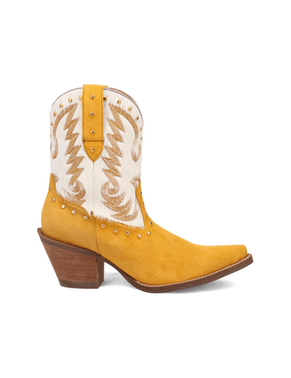 Rodeo Queen Calf Dingo Leather Boot - BOOTS