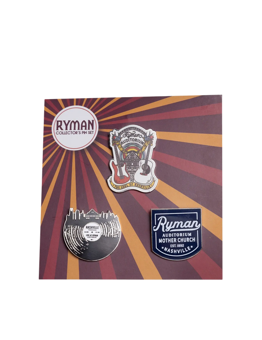 Ryman 3 Piece Lapel Pin Set - JEWELRY