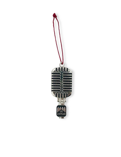 Ryman 3D Microphone Ornament - ORNAMENTS