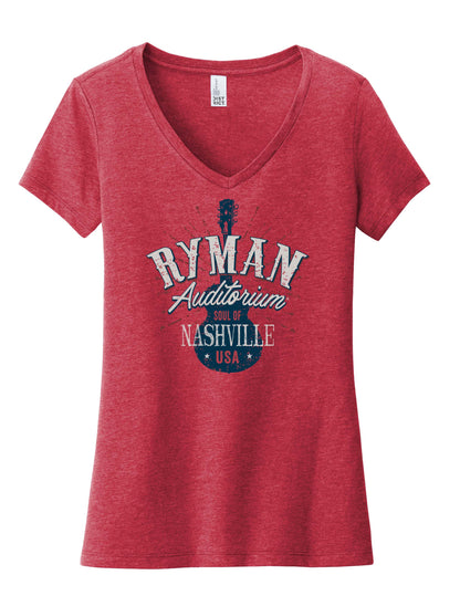 Ryman Americana Guitar Women’s T-Shirt - S/S