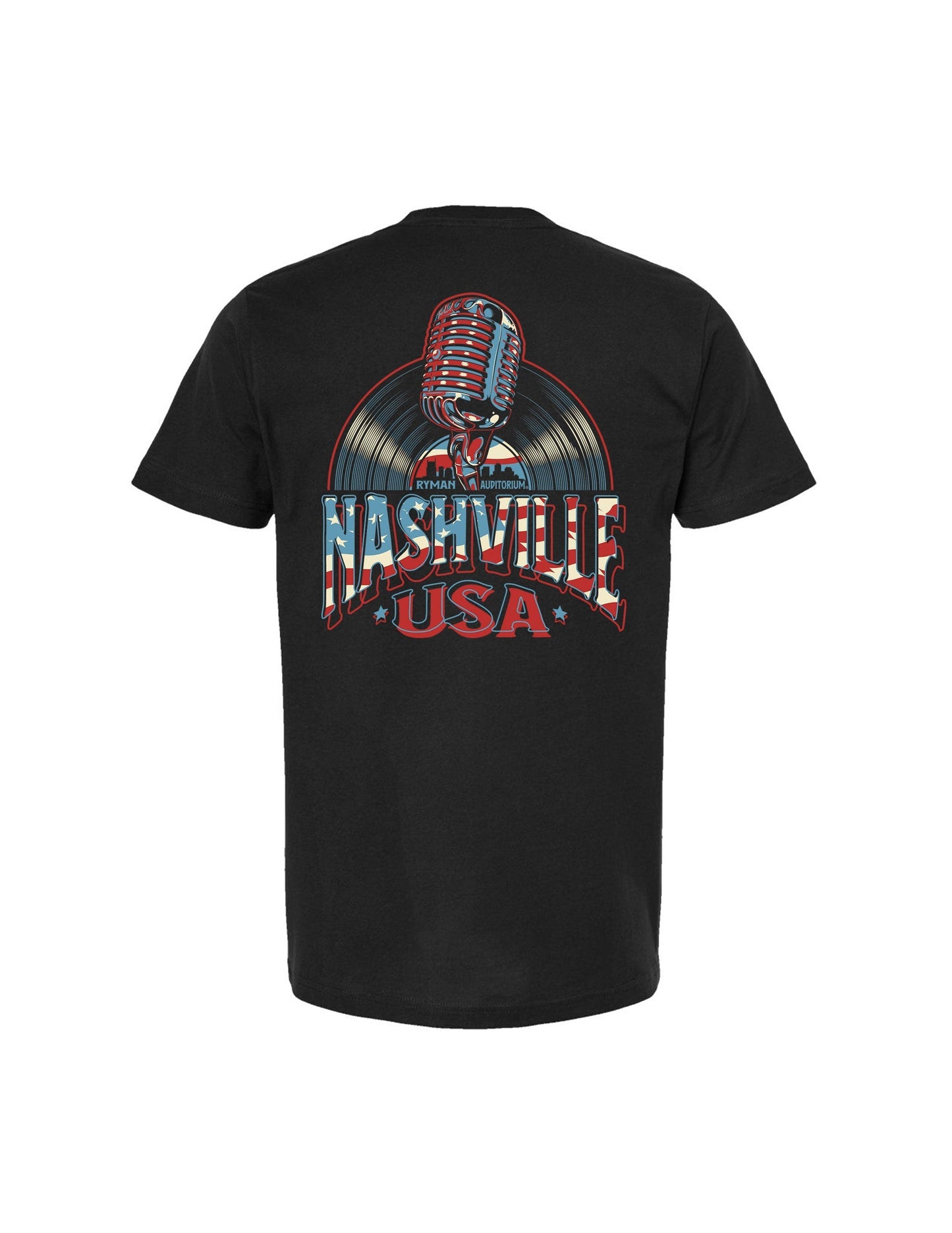Ryman Americana Microphone T-Shirt - CREWS