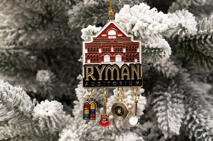 Ryman Auditorium Charm Ornament - ORNAMENTS