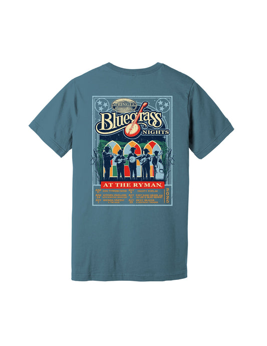 Ryman Bluegrass Nights 2025 Tee - CREWS
