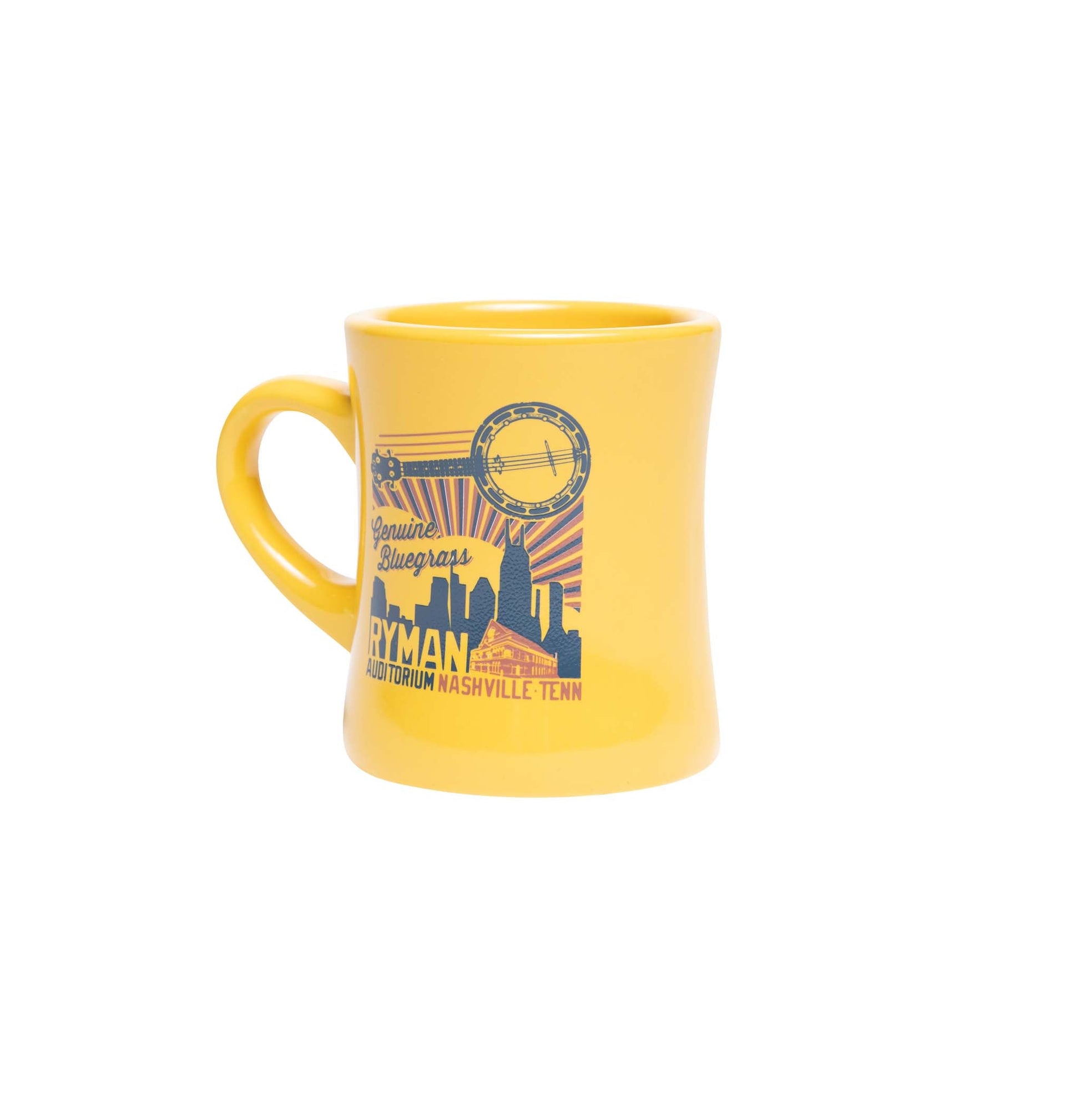 Ryman Bluegrass Retro Diner Mug - DRINKWARE