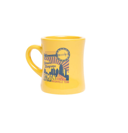 Ryman Bluegrass Retro Diner Mug - DRINKWARE