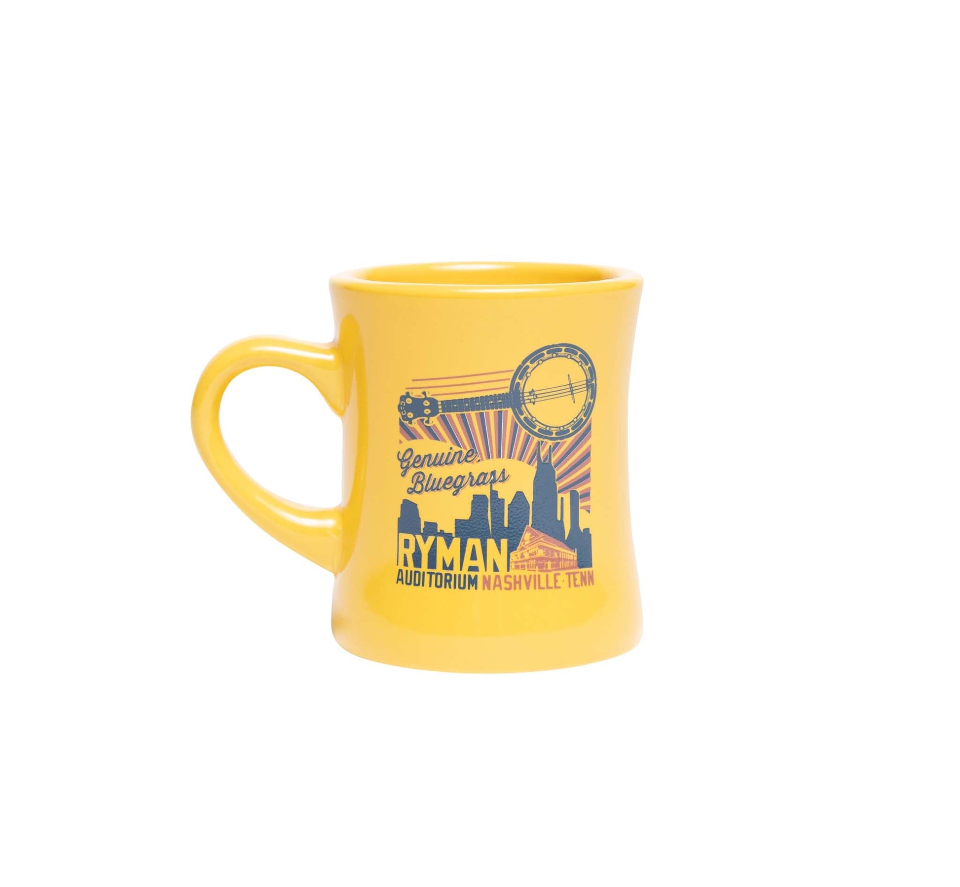 Ryman Bluegrass Retro Diner Mug - DRINKWARE