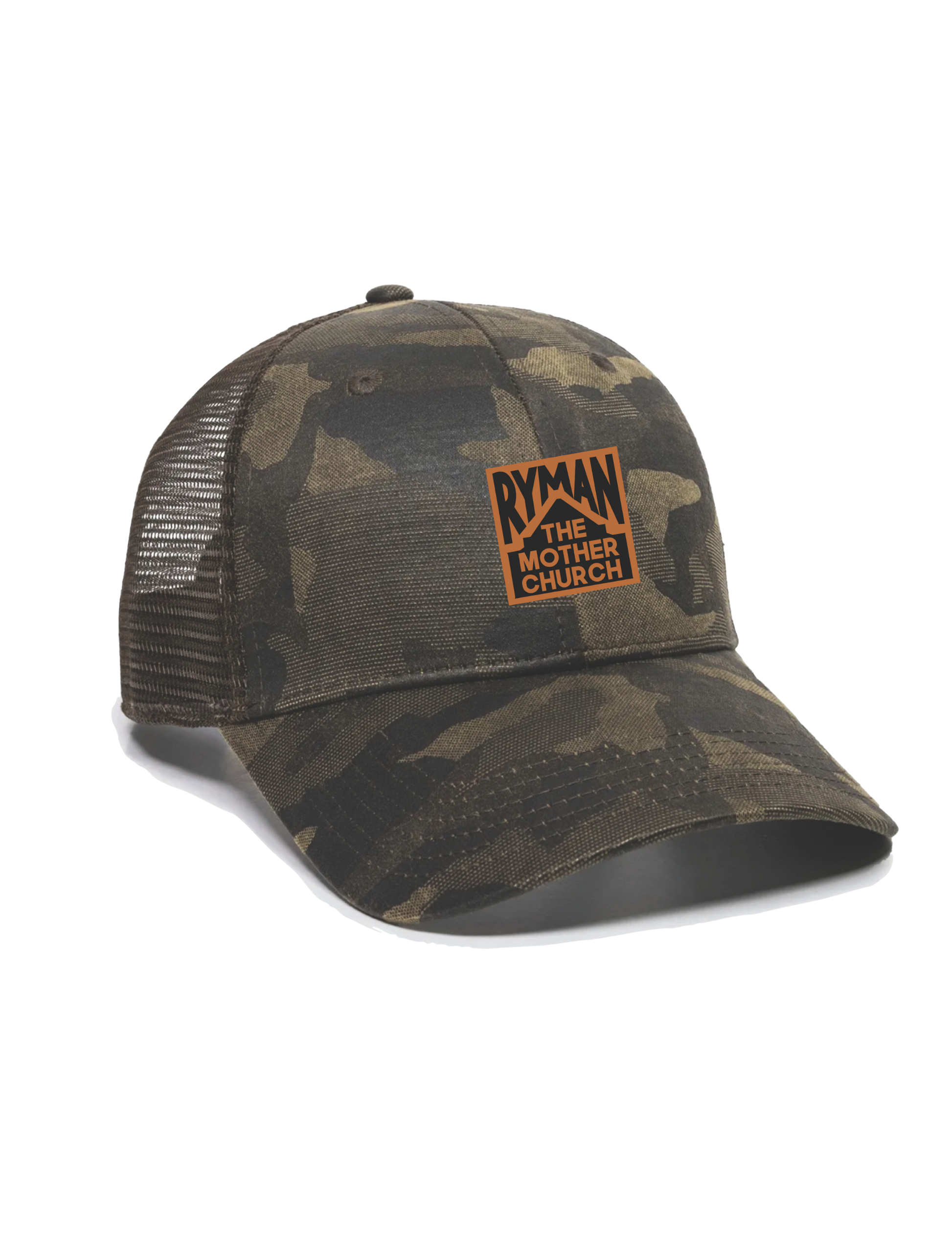 Ryman Brown Camo Mother Church Hat - BASEBALL