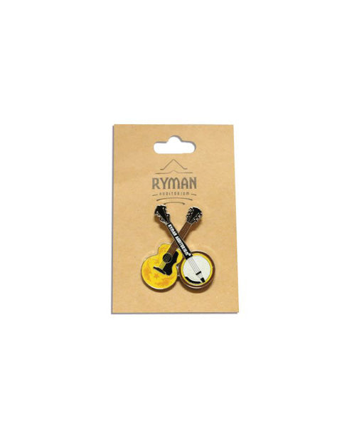 Ryman Crossed Instruments Pin Default Title