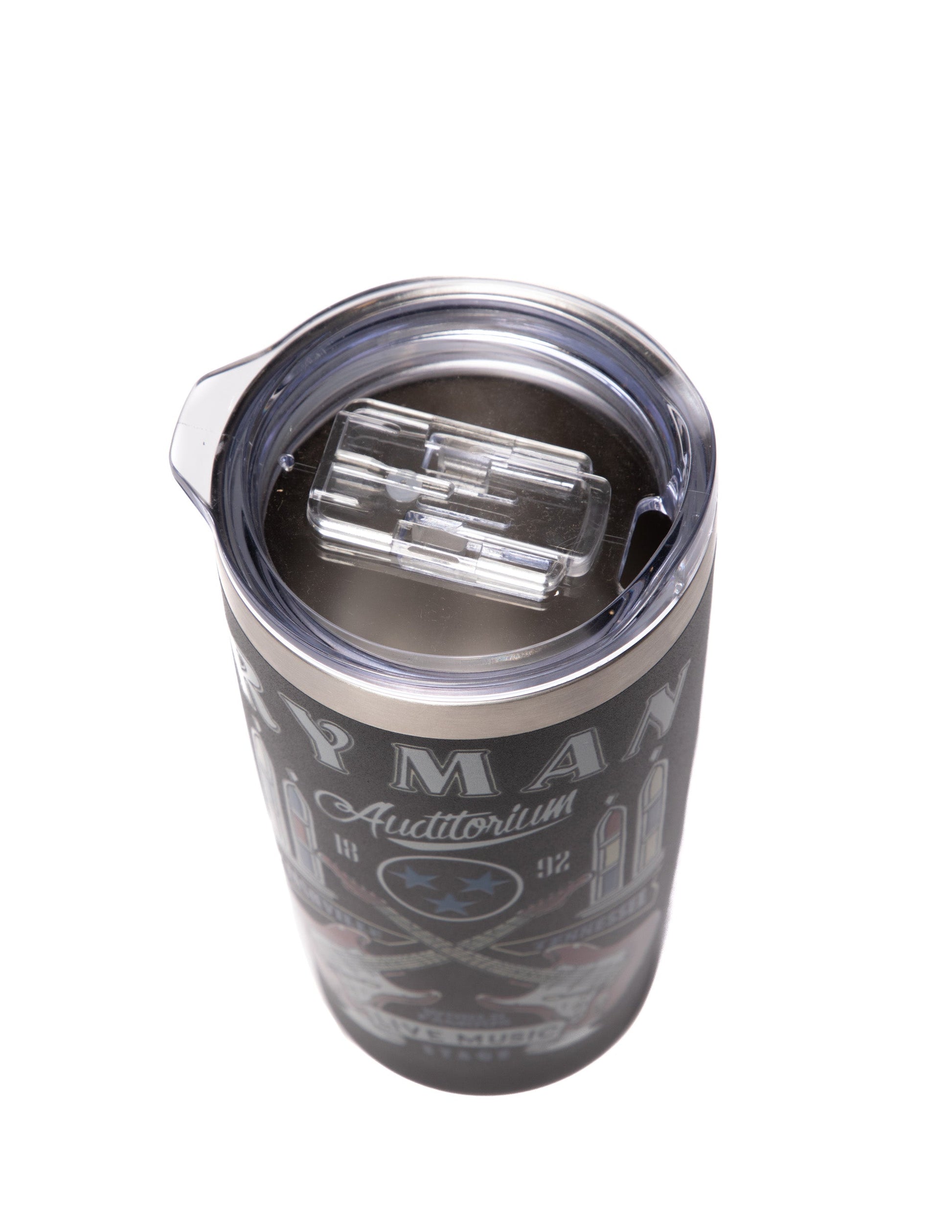 Ryman Crossed Rock Guitar Tumbler - DRINKWARE