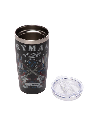 Ryman Crossed Rock Guitar Tumbler - DRINKWARE