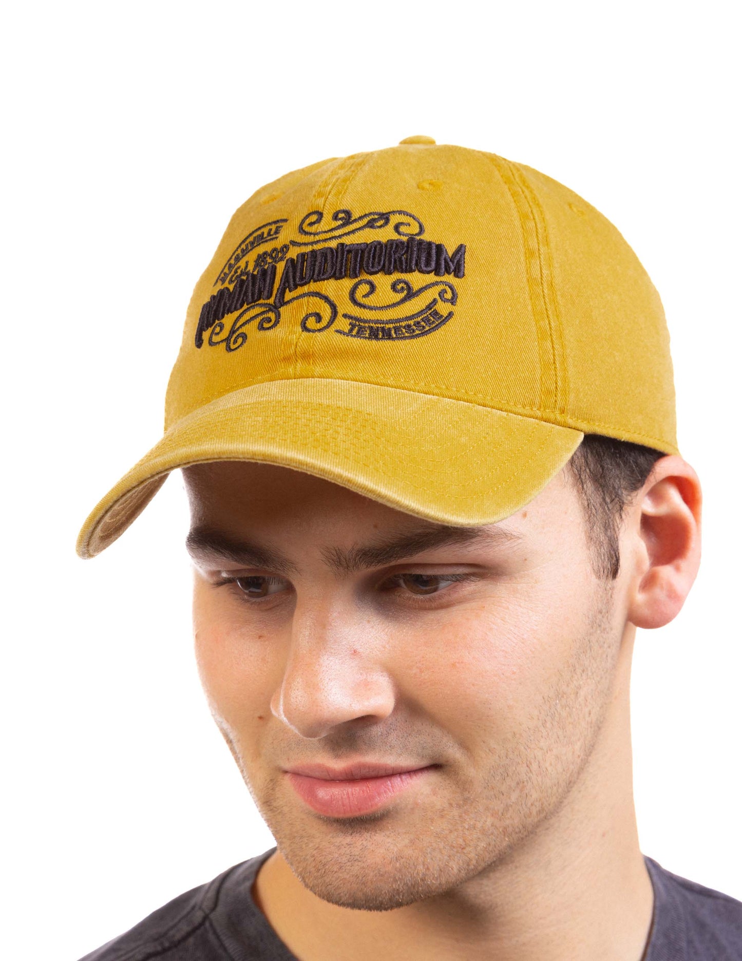 Ryman Filigree Yellow Baseball Hat - HATS