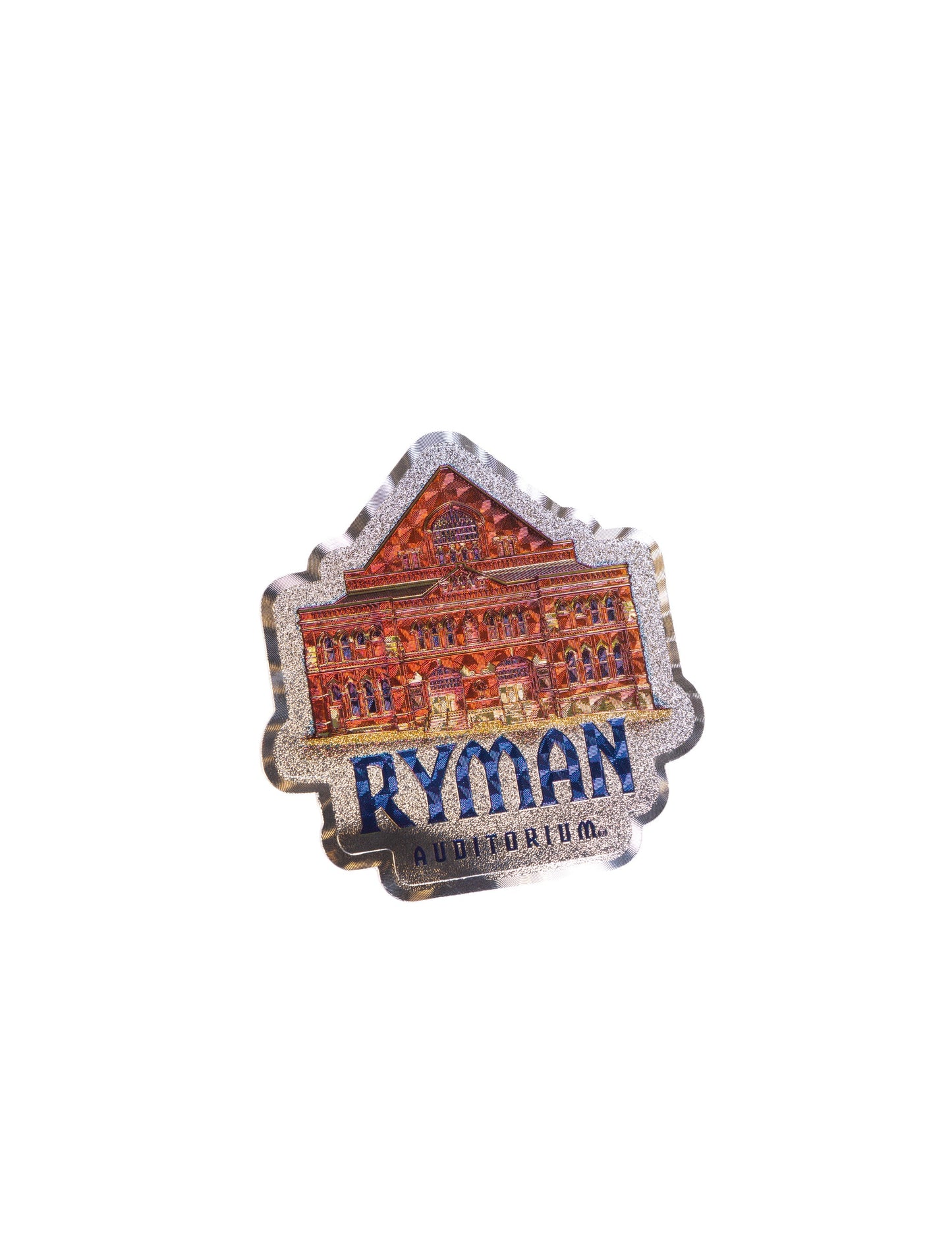 Ryman Foil Building Sticker - SOUVENIRS