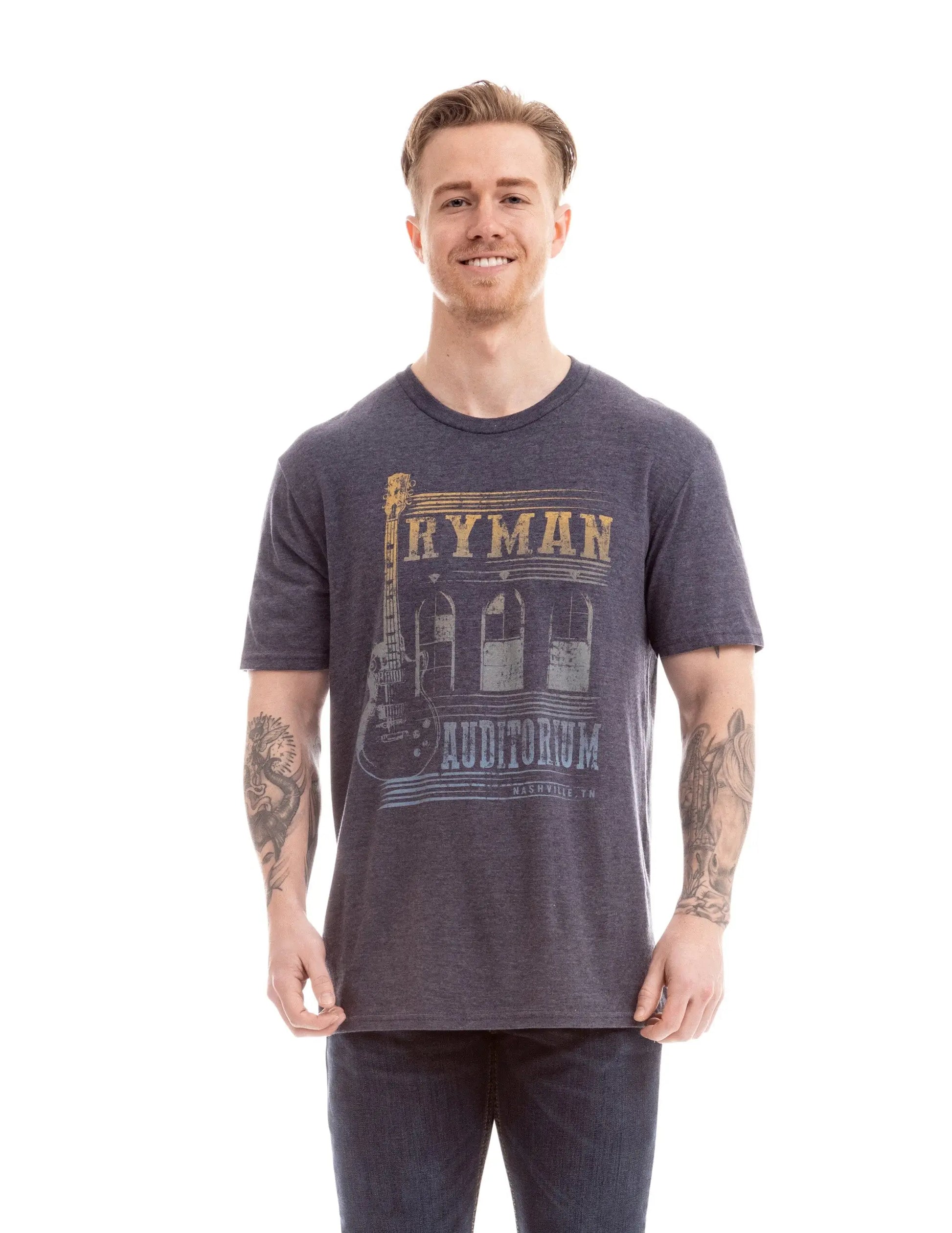Ryman Gradient Guitar T-Shirt - S/S