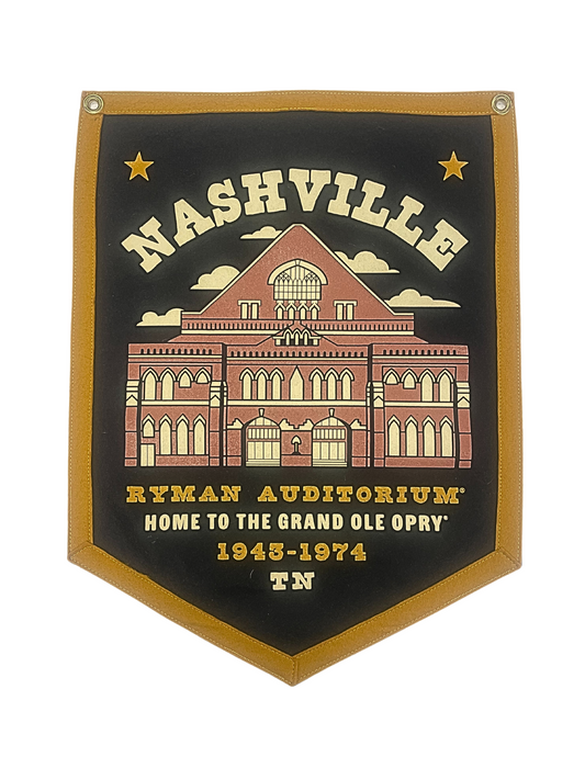 Ryman Grand Ole Opry Oxford Pennant Banner - DECOR