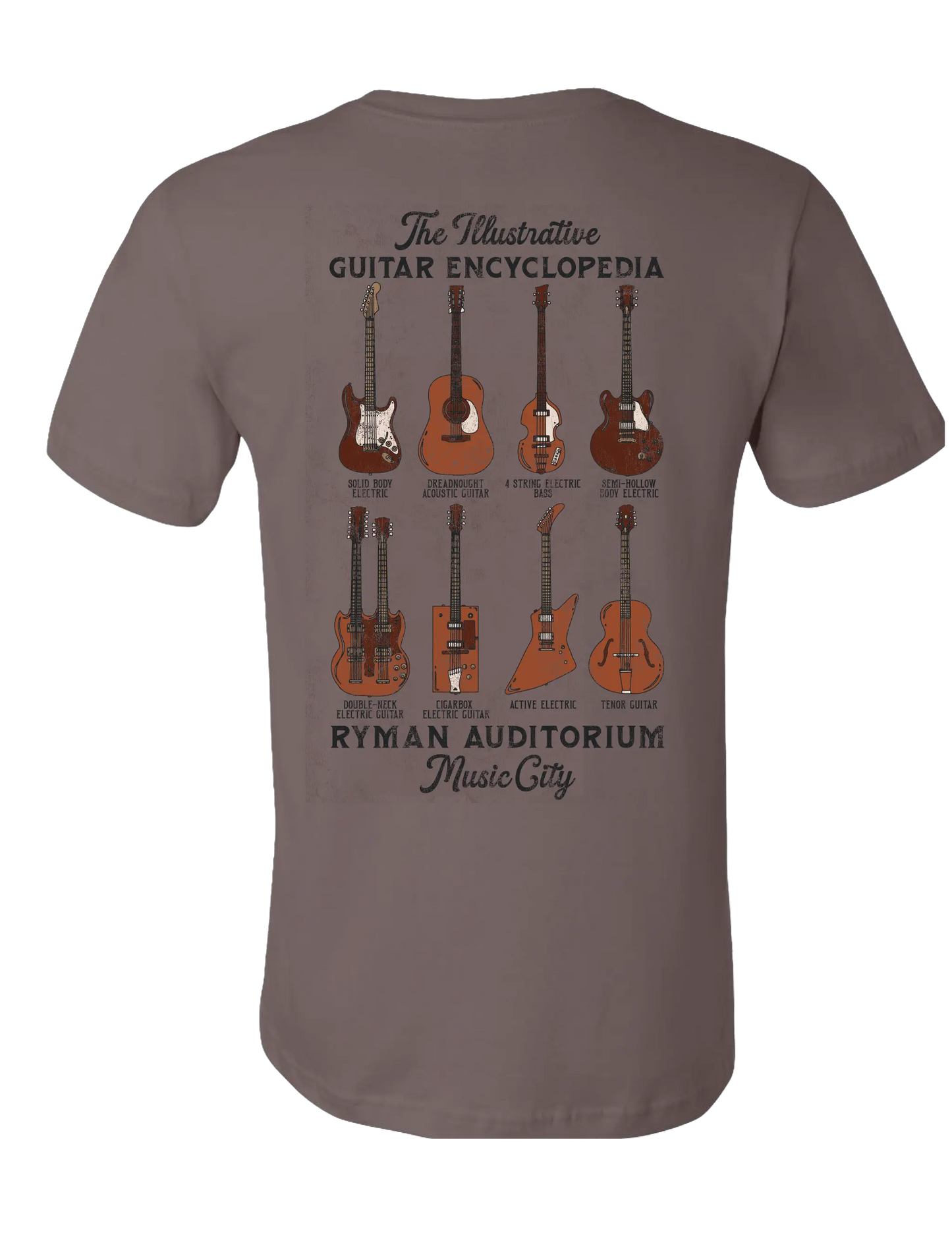 Ryman Guitar Encyclopedia T-Shirt - S/S