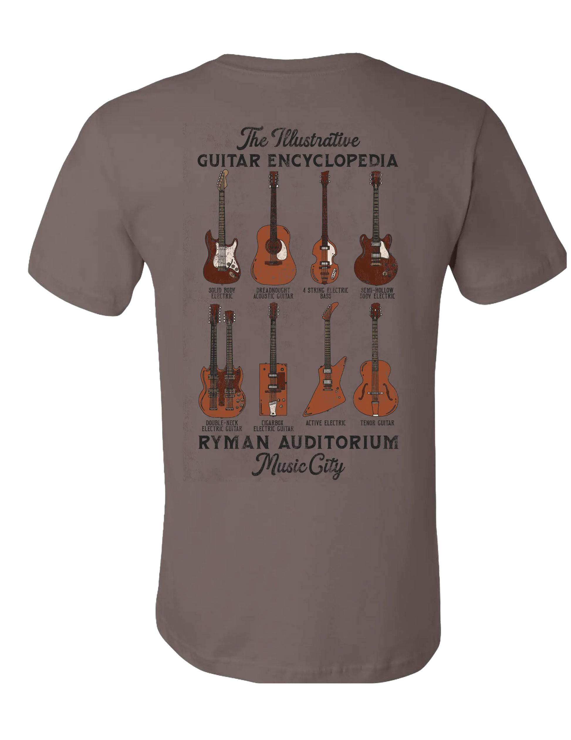 Ryman Guitar Encyclopedia T-Shirt - S/S